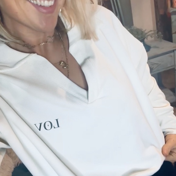 Ribbed LOV top - Picture 2 of 4